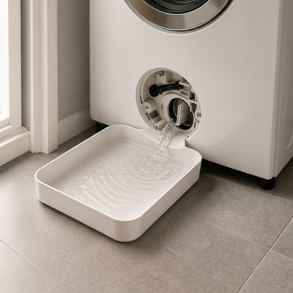AquaCatch – Geen druppel meer op de vloer bij het reinigen van uw wasmachinefilter [50% korting]