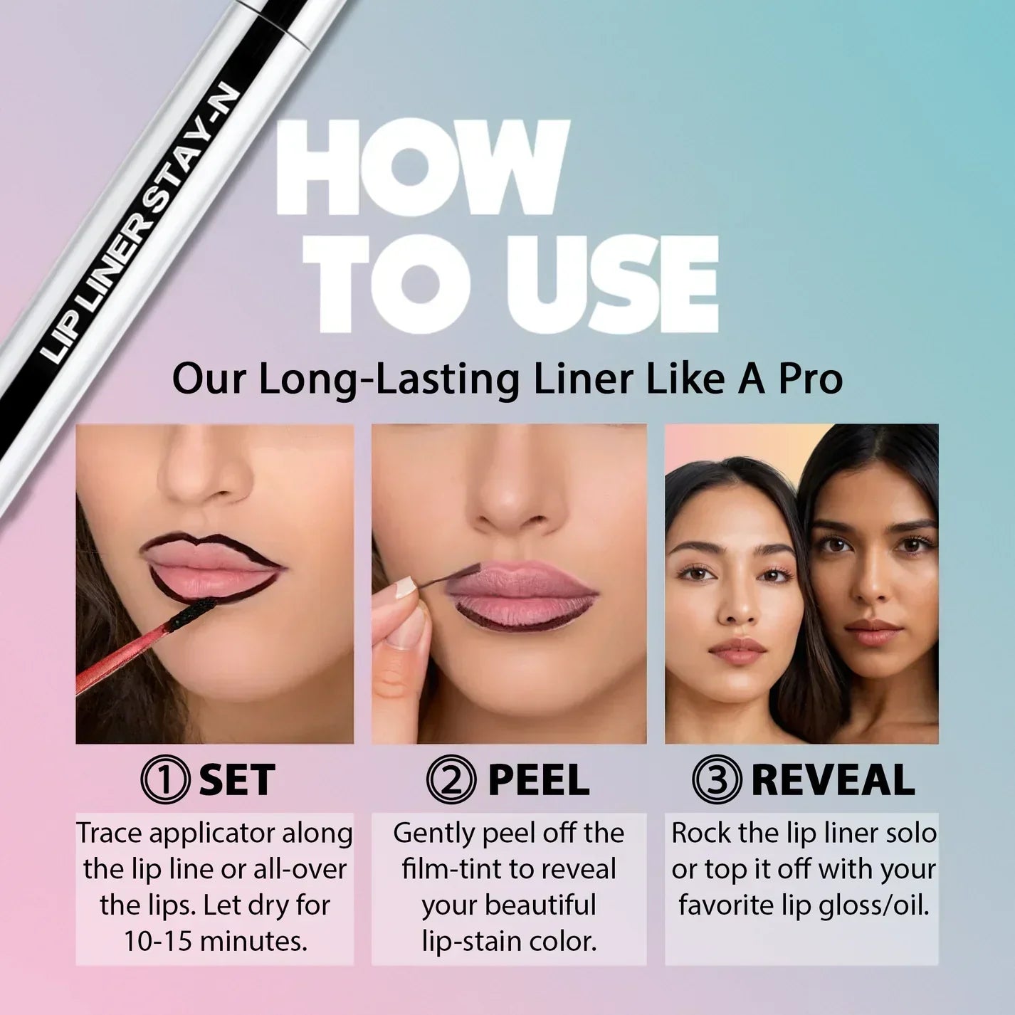 EverLush – Peel-Off Lippenstift voor perfecte lippen de hele dag [50% korting]