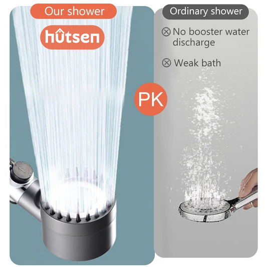 TurboShower™ – 4-in-1 massage- en huidverzorging multifunctionele douche voor verfrissende reiniging [50% Korting]