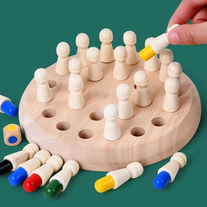 Mindora™ Houten Geheugenspel – Educatief Speelgoed vanaf 3 Jaar