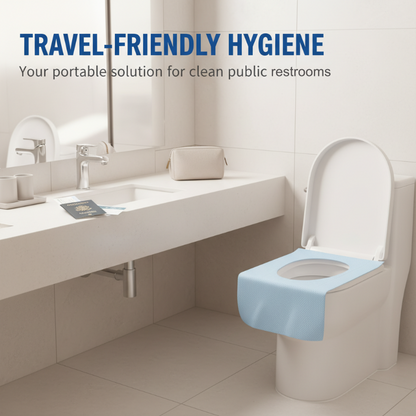 LooShield – Hygiënische toiletbrilbeschermer voor zorgeloze toiletbezoeken onderweg [1 + 2 Gratis]