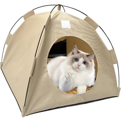 CozyNest™ – Opvouwbare huisdier tent, zacht en rustig voor katten en kleine honden [50% Korting]