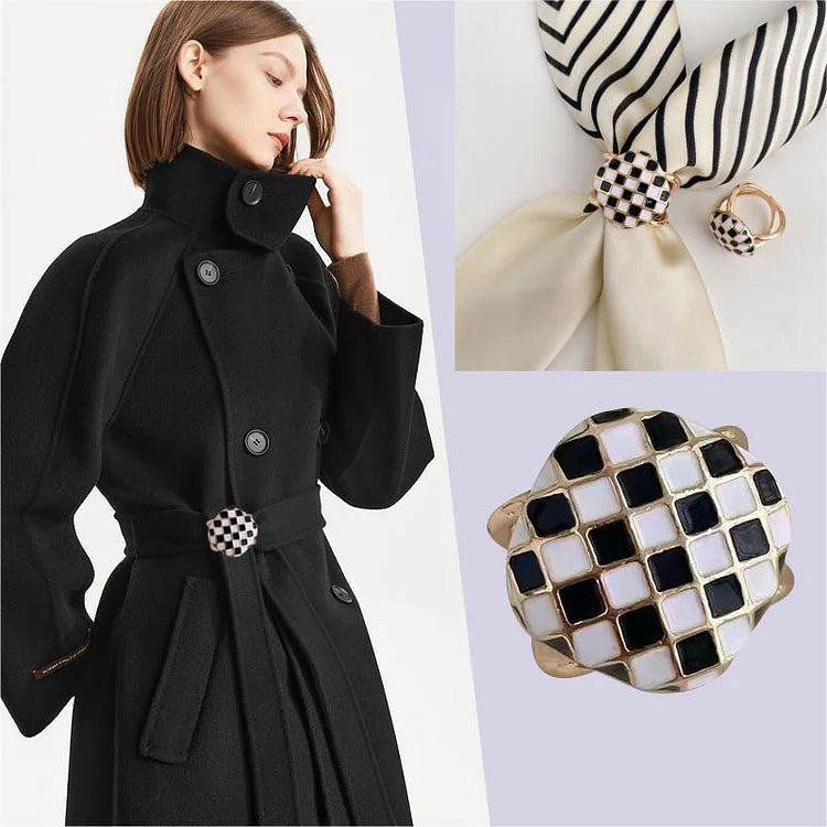 BloomLoop™ – Parel-sjaalclip, elegant stylingaccessoire voor moeiteloze elegantie in 3 seconden [1 + 1 Gratis]