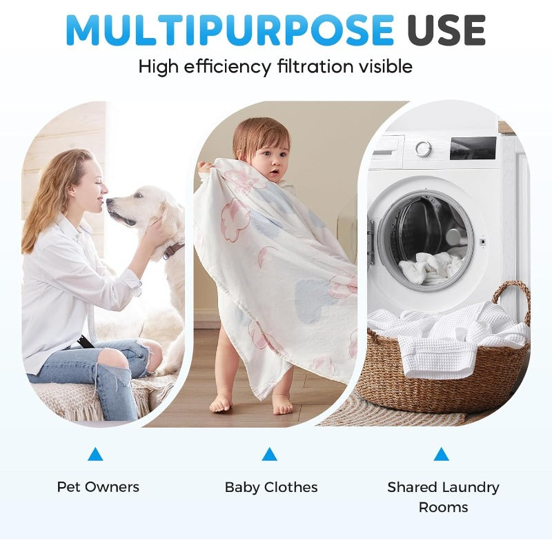LintAway – Wasmachine Pluizenvanger tegen Dierharen & Pluis [4+4 Gratis]
