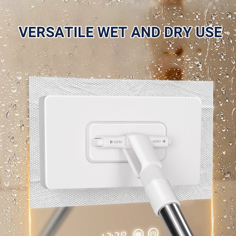 SnapMop™ – Hygiënische wegwerpstofmop met praktische cliphouder [50% Korting]