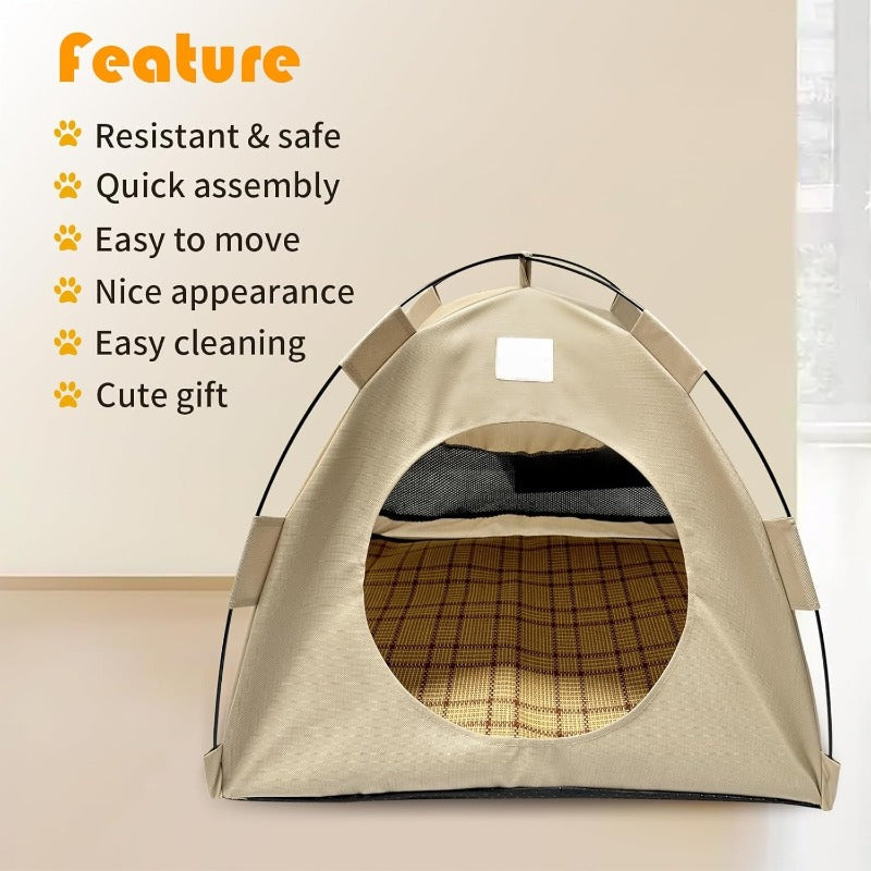 CozyNest™ – Opvouwbare huisdier tent, zacht en rustig voor katten en kleine honden [50% Korting]