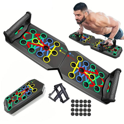 TrainerPlate™ – Opvouwbaar push-up bord voor effectieve full-body training [50% Korting]