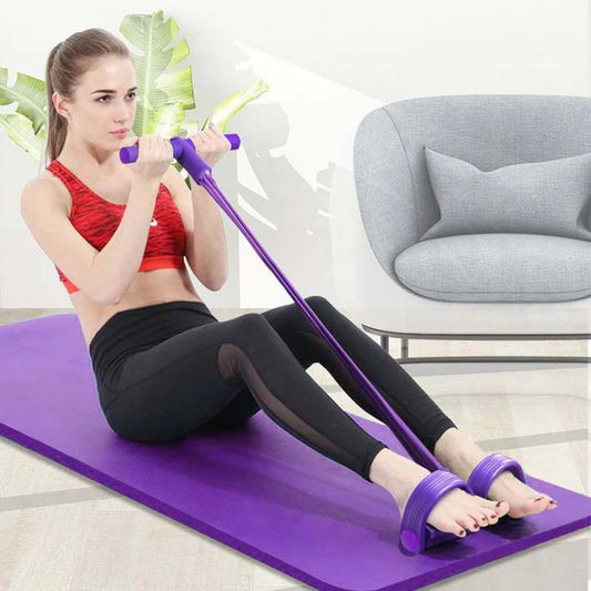 PedalCore™ – Compacte Full-Body Trainer met 8 Weerstandsbanden