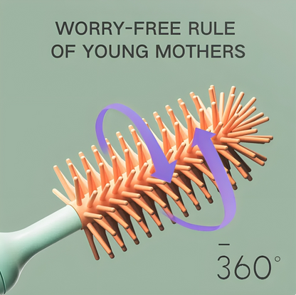 TwirlBrush™ – Ultieme Oplossing voor Moeiteloos en Effectief Flessenreinigen [50% Korting]