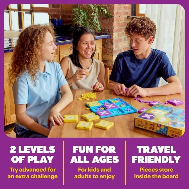 TacTix – Strategisch Reisspel, Tic-Tac-Toe-variant voor onderweg en familieavonden [50% Korting]