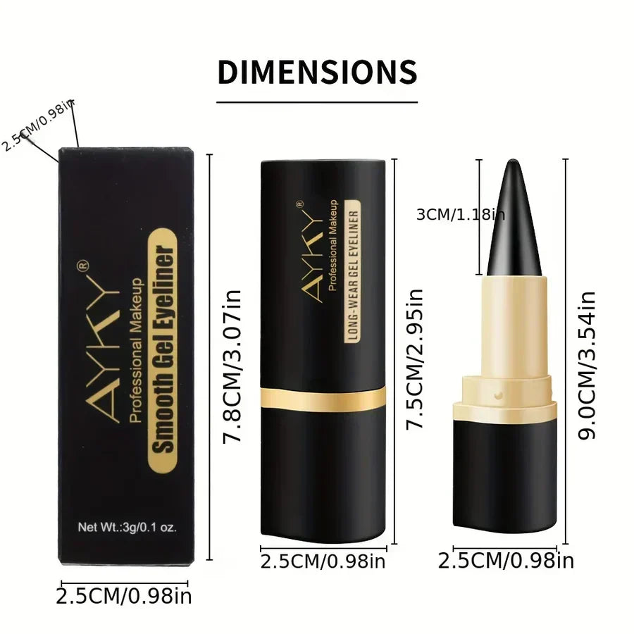 1 + 1 Gratis | EyeGlow™ Waterproof Vlekvrije Eyeliner [Laatste dag korting].