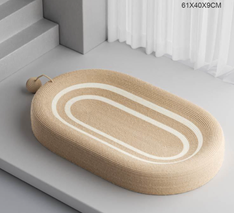 ScratchNest™ – Pluche kattenmand met krasvlak [50% Korting]