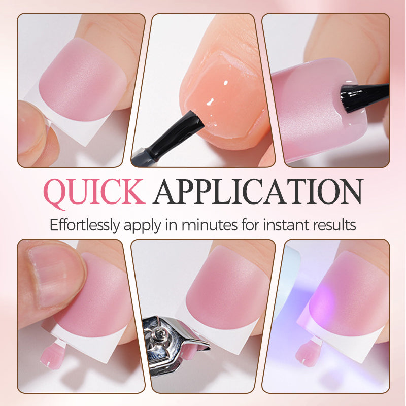 PressNails™ – Herbruikbare Press-On Teennagels | Thuis Pedicure Set