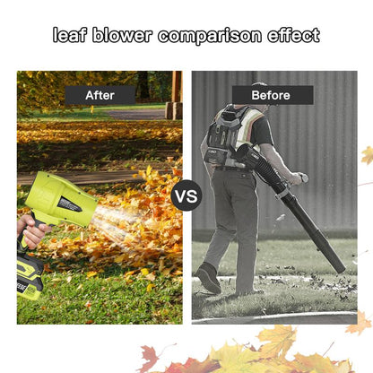 JetBlower™ – Draadloze Accublazer voor Tuin, Terras & Oprit