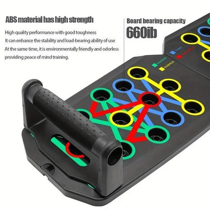 TrainerPlate™ – Opvouwbaar push-up bord voor effectieve full-body training [50% Korting]