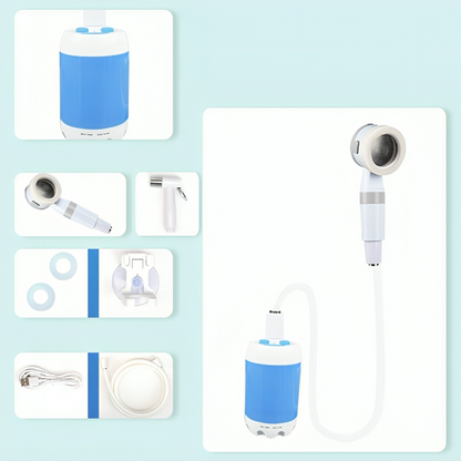 SplashPack™ – Draagbare Buitendouche voor Kamperen & Reizen
