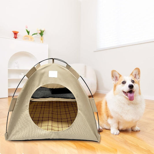 CozyNest™ – Opvouwbare huisdier tent, zacht en rustig voor katten en kleine honden [50% Korting]