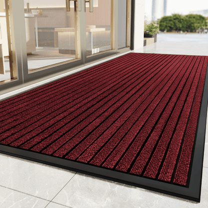 Duurzame deurmat met antislip onderkant en vuilopvangende functie