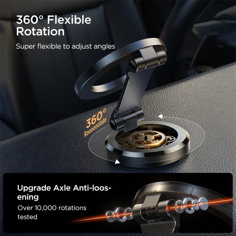 SafeMag™ | Magnetische Telefoonhouder Auto met 360° Draaibaar