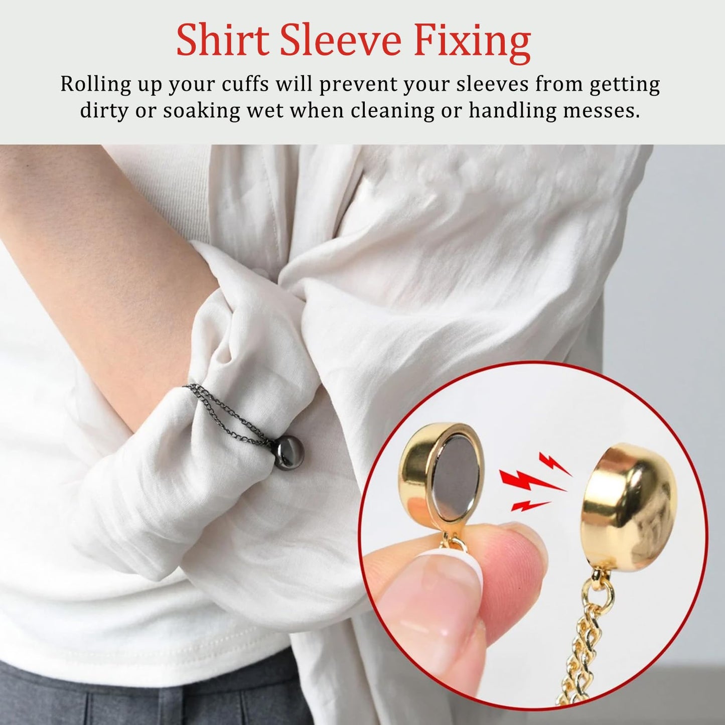 StyleSnap™ – Magnetische kledingclips voor perfecte pasvorm & stijl in seconden [4 + 4 Gratis]