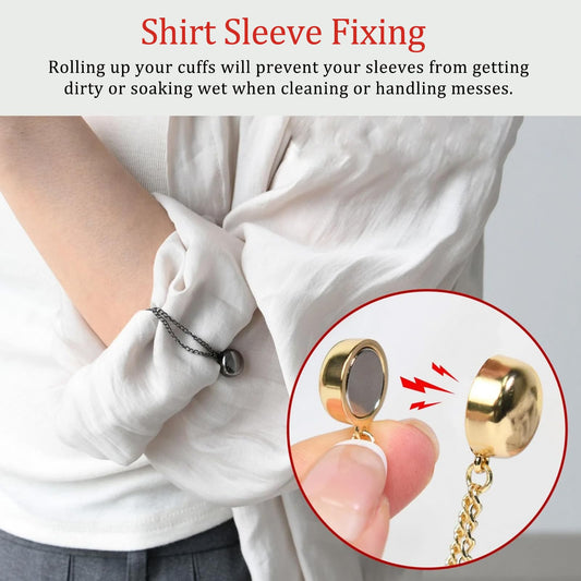 StyleSnap™ – Magnetische kledingclips voor perfecte pasvorm & stijl in seconden [4 + 4 Gratis]