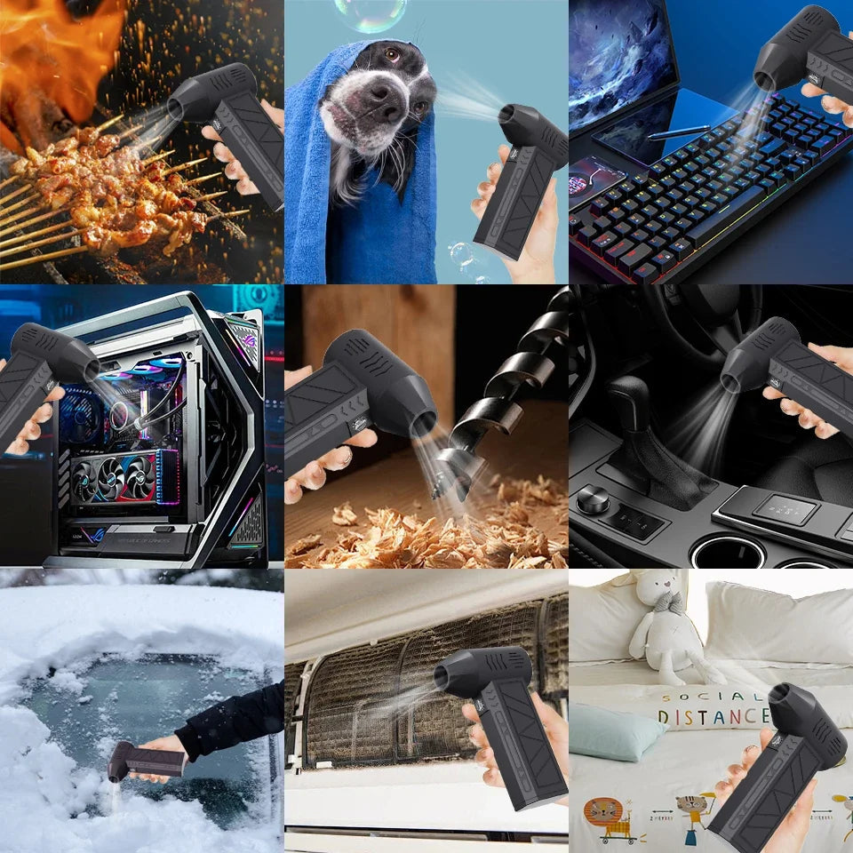 AirBlaster™ – Compacte luchtblazer voor moeiteloze reiniging overal [50% Korting]