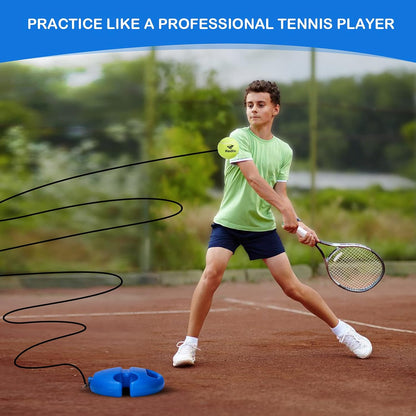 SoloRally™ – Tennis Trainer voor effectieve training zonder partner en verbetering van techniek [50% Korting]