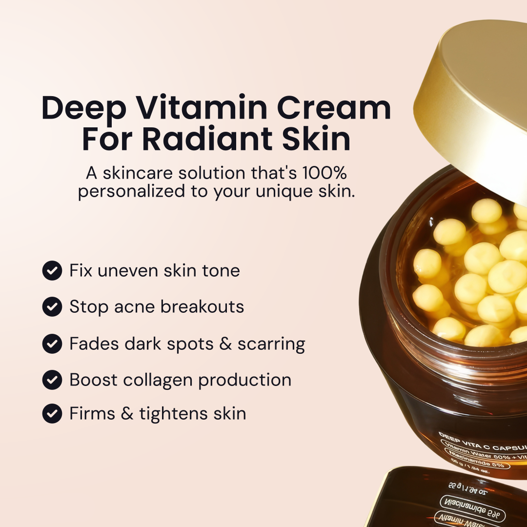 VitaCream™ - Vitamine C-capsulecrème [1 + 1 Gratis]