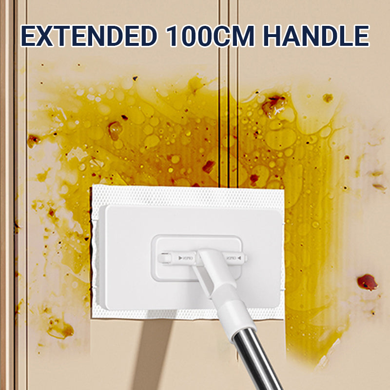 SnapMop™ – Hygiënische wegwerpstofmop met praktische cliphouder [50% Korting]