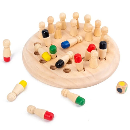 Mindora™ Houten Geheugenspel – Educatief Speelgoed vanaf 3 Jaar