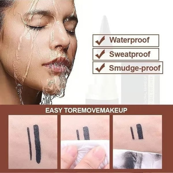InkSilk™ – Romige eyeliner in natuurlijk zwart voor precieze & langdurige looks [1 + 1 Gratis]