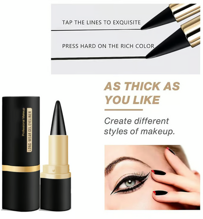 InkSilk™ – Romige eyeliner in natuurlijk zwart voor precieze & langdurige looks [1 + 1 Gratis]