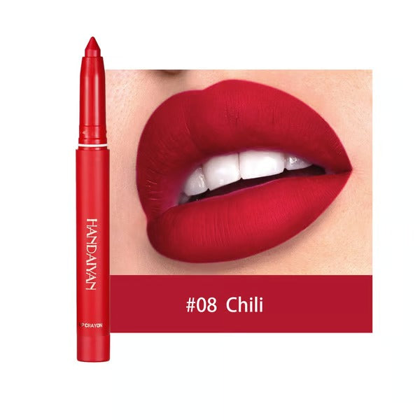 SilkPout™ – 2-in-1 lippenstift en contourpotlood, langhoudend en veegvast, 6–8 uur draagcomfort [50% Korting]
