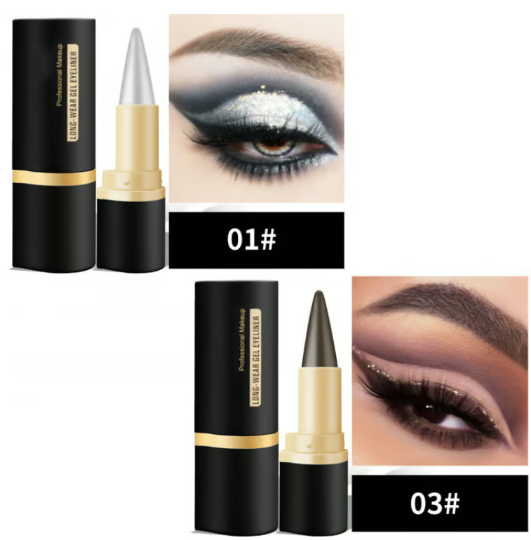 InkSilk™ – Romige eyeliner in natuurlijk zwart voor precieze & langdurige looks [1 + 1 Gratis]