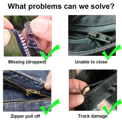 ZipFix™ – Universeel Ritssluiting Reparatieset | Kapotte Rits Snel Hersteld