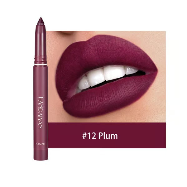 SilkPout™ – 2-in-1 lippenstift en contourpotlood, langhoudend en veegvast, 6–8 uur draagcomfort [50% Korting]