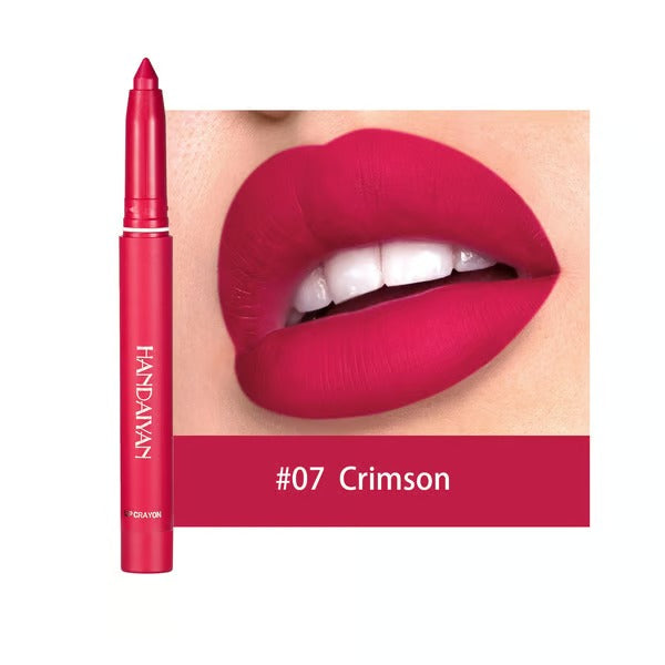 SilkPout™ – 2-in-1 lippenstift en contourpotlood, langhoudend en veegvast, 6–8 uur draagcomfort [50% Korting]