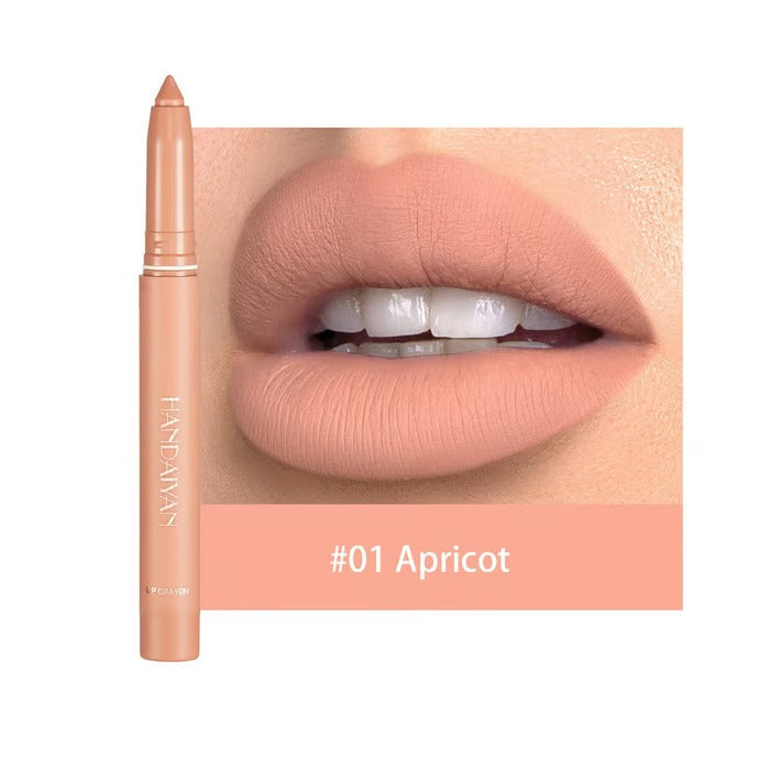 SilkPout™ – 2-in-1 lippenstift en contourpotlood, langhoudend en veegvast, 6–8 uur draagcomfort [50% Korting]