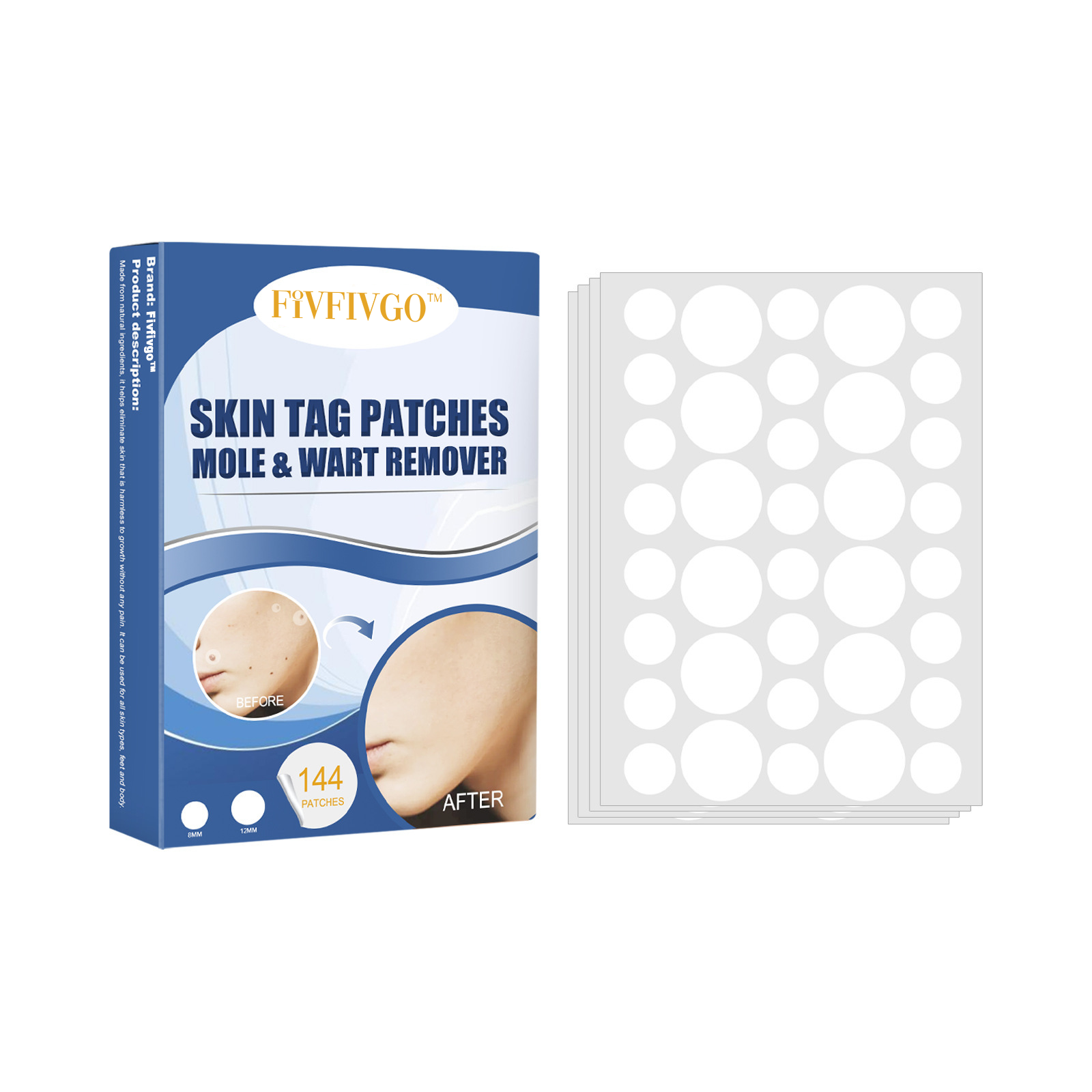 SkinPatch™ – Pijnloze, niet-invasieve behandeling voor zichtbaar heldere, gezonde huid [1 + 1 Gratis]