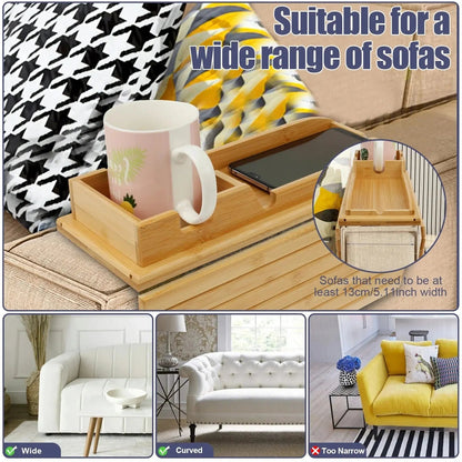 SofaTray™ – Praktische bekerhouder & tafelblad in één [50% Korting]