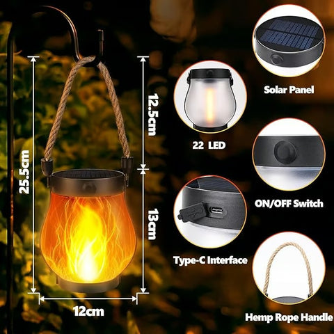 SolarFlame™ – Betoverende Vlammen­gloed voor sfeervolle Nachten [50% Korting]
