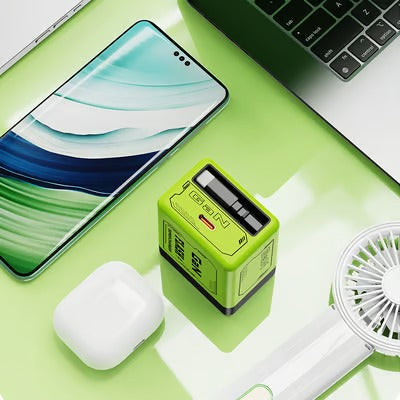 PowerNest™ – Compacte Dual-Port GaN Snellader met Ingebouwde USB-C Kabel