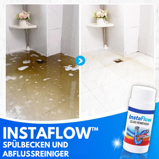 InstaFlow™ – Gootsteen- en afvoerreiniger voor snelle, grondige & moeiteloze reiniging [1 + 1 Gratis]