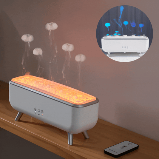 JellyMist™ – Aromadiffuser & Luchtbevochtiger met Kwalleneffect en LED