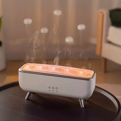 JellyMist™ – Aromadiffuser & Luchtbevochtiger met Kwalleneffect en LED