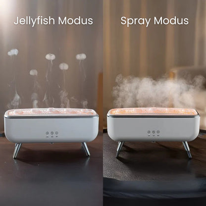 JellyMist™ – Aromadiffuser & Luchtbevochtiger met Kwalleneffect en LED