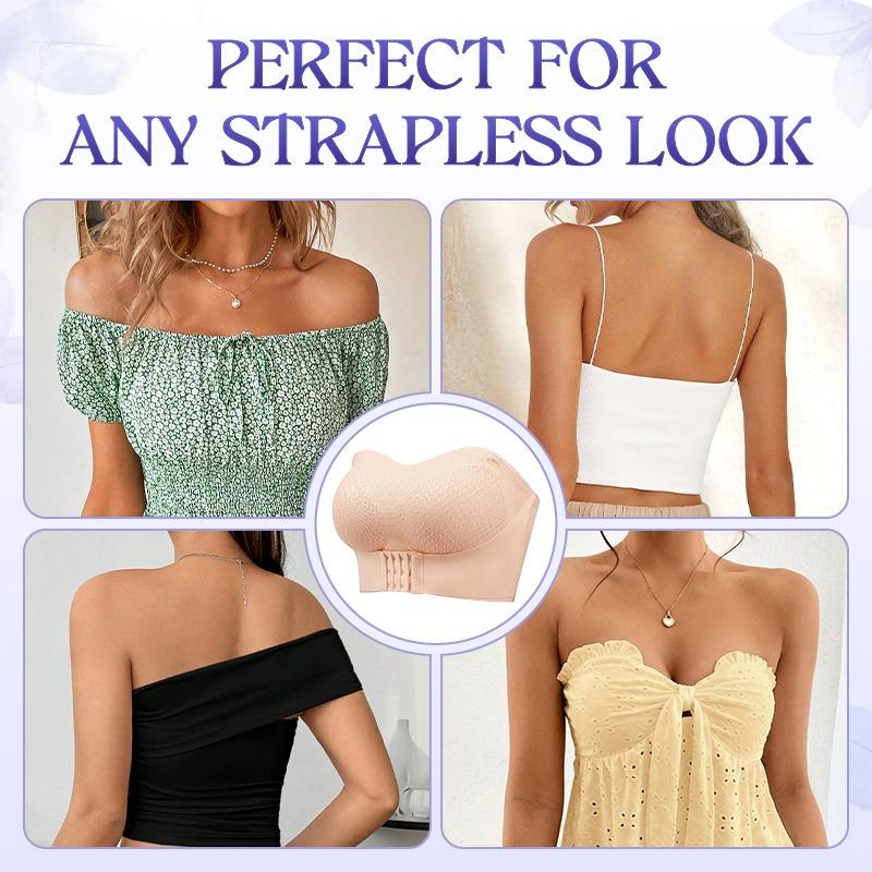 PerfectPush™ – Strapless push-up bh met voorsluiting | 50% korting