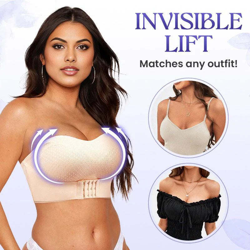PerfectPush™ – Strapless push-up bh met voorsluiting | 50% korting
