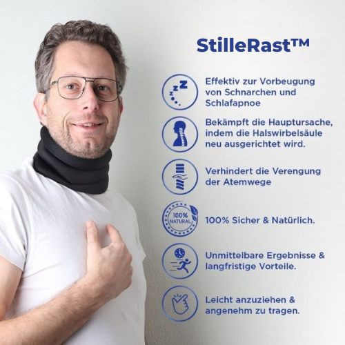 StilleRast™ – Eindelijk rustig en snurkvrij slapen [50% Korting]