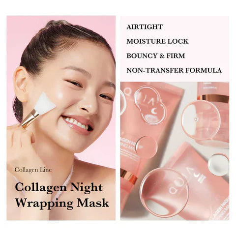 NightMask™ – Collageen Peel-Off Nachtmasker voor Gladde & Jeugdige Huid [1+1 Gratis]